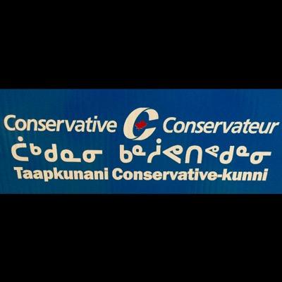 NunavutConservatives                            Official Page for Nunavut Electoral District Association - Supporting CPC's Candidate @LeonaAglukkaq