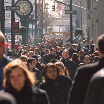 The All Powerful Pedestrian Lobby, soon to work with the All Powerful Bicycle Lobby to make streets for everyone.