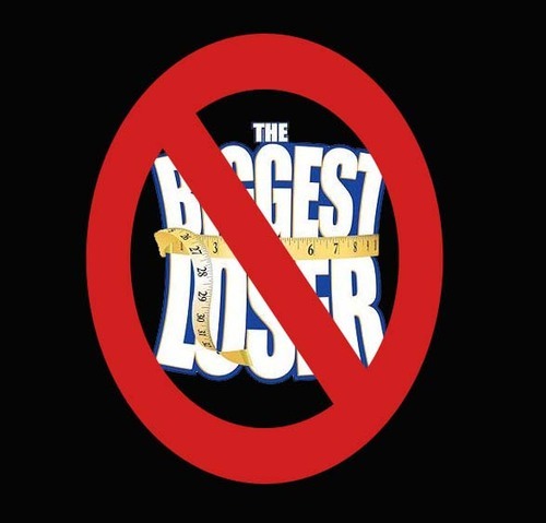 Anti-TheBiggestLoser Campaign cos TBL sends dangerous message to the obese and personal trainers about successful weight loss. Please spread it by RT thank you