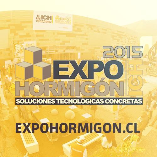 Expo_Hormigon's profile picture. ExpoHormigón 2015 [ICH], Es la feria internacional de la construcción más importante en Chile. 21 al 24 de Octubre en Espacio Riesco. Más Info en nuestra Web