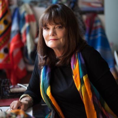 Debbie Martin Designs creates luxury scarves for all ages.