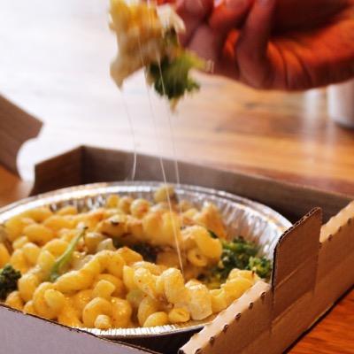 Ossington mac + cheese brought to you by the founders of @Poutini and @Hawkerbar!