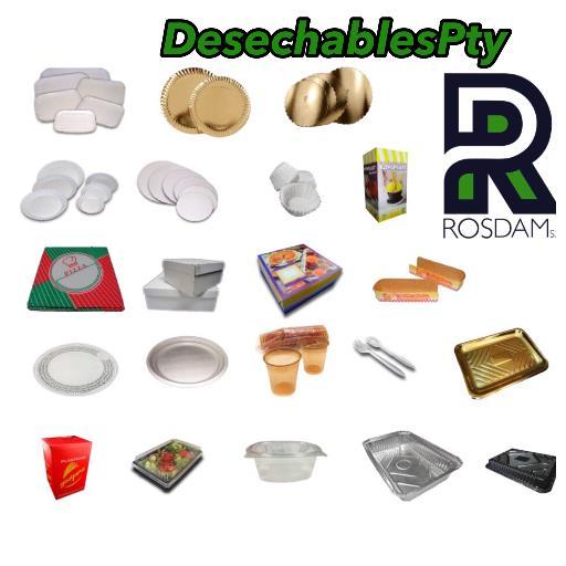 Venta al mayor y detal de productos desechables vasos, platos plásticos y de carton, cubiertos, contenedores de  comida, cajas de pizza, carrizos, y mucho mas.