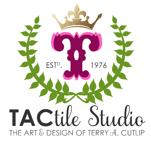 The creative space of artist and designer Terry A. Cutlip