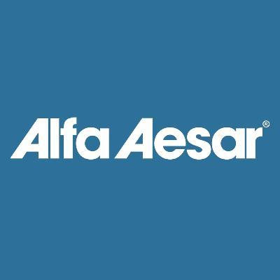 Alfa Aesar, now Thermo Fisher Scientific, a leading manufacturer and supplier of research chemicals, metals and materials in a wide span of applications.