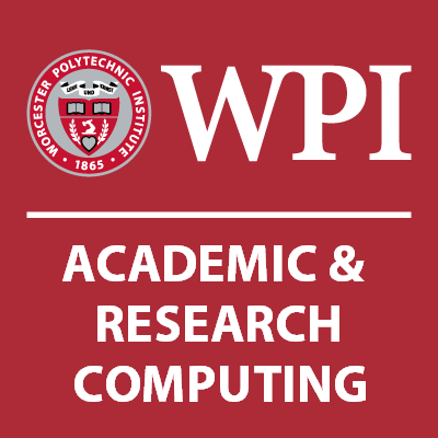 The official Twitter of WPI Academic & Research Computing center. We tweet about Scientific & Engineering Software Applications (SESA) training @ WPI.