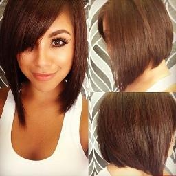 de 123 Fotos de Corte de Cabelo Liso Curto p/ Inspirar o seu!  #CortedeCabeloCurto #CabeloCurto #VemV…