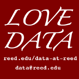 Data @ Reed is a collaboration at Reed College in support of all-things-data. Get in touch with questions; we're here to help! (Maintained by @RhoBott)
