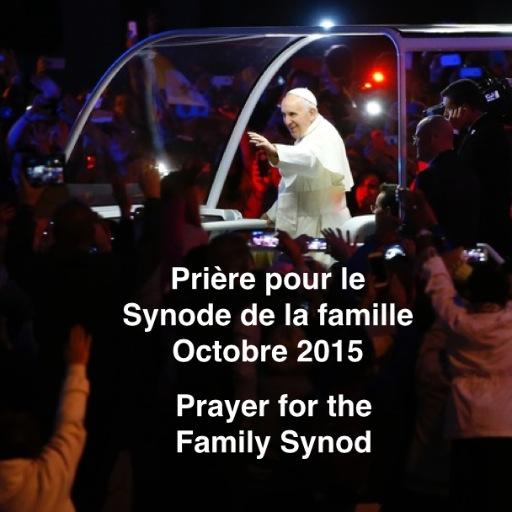 A la demande du pape François, prions chaque jour une dizaine de chapelet pour le Synode de la famille.