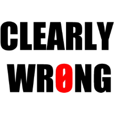 Pointing out what is clearly right and clearly wrong