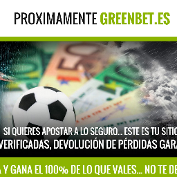 GreenbetEs's profile picture. Página de pronosticadores de apuestas deportivas. ¿Chiringuito? No gracias