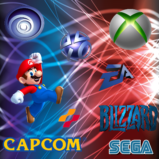 #xbox #playstation #nintendo #ea #capcom #sega #ubisoft #blizzard #konami