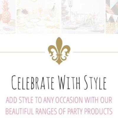 Add style to any occasion with our beautiful range of high quality party products! http://t.co/v8UxKaeKyt