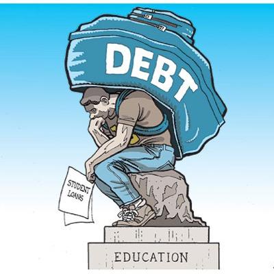 This a twitter account that represents all of the students in America who feel weighed down by unreasonable student debt.