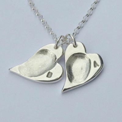 We offer beautiful bespoke keepsake jewellery featuring your loved ones hand & footprints. Available on our website http://t.co/1CAYLXNIfm