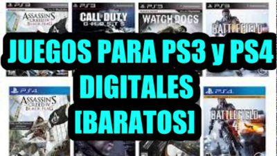 Juegos digitales para ps4 y ps3 en CASTELLANO,100% legal,pago por paypal,paysafecard,skrill o transferencia ,CONTACTEN POR MD!