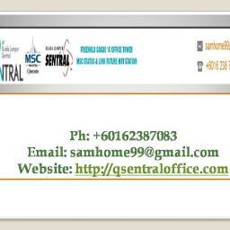 qsentraloffice's profile picture. Commercial and Corporate Office Space Rentals In Kuala Lumpur, Q Sentral Office Space for Rent and for Sale, kl sentral office space for rent and for sale.