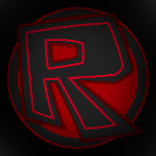 Roblox Logo Red And Black