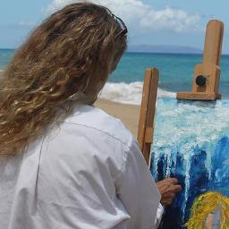 JanEkleberryArt's profile picture. I've been painting since the early 1970’s;
Most of my work is plein air on the beach. I often incorporate sand and other beach elements. Living in Aloha spirit.