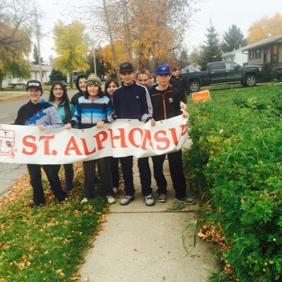 St. Alphonsus is a Pre-K to Grade Eight Catholic School in the North East side of Yorkton. Motto: Open Hands; Caring Hearts.