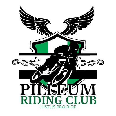 A motorcycle riding club