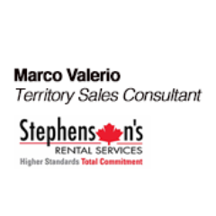 MV_Stephensons's profile picture. Territory Sales Consultant, 

Stephenson's Rental Services Inc.,

905-818-9505
