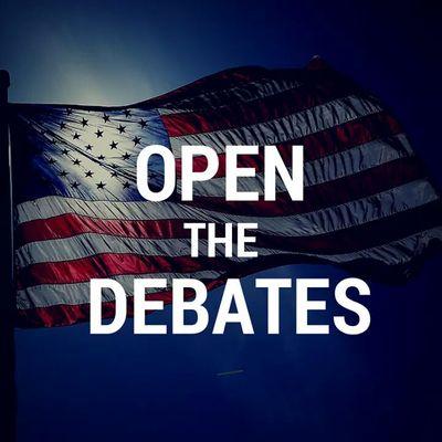 It's time to open up the political system to new ideas, fresh voices, & better choices. #OpenTheDebates to #MoreVoicesBetterChoices: https://t.co/kBtJusyv2y