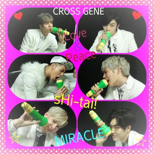 CROSS GENE ❤ ( TAKUYA & SHIN ) 　안녕하세요ハマチャンです♪ \(*^^*)