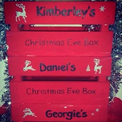 xmasevebox's profile picture. Personalised handmade Christmas Eve boxes! A new festive tradition! Fill with pjs, treats & a Xmas film & give to your child Xmas Eve night