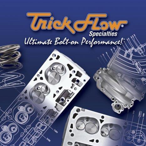 Trick Flow Specialties specializes in cylinder heads, intake manifolds and other engine parts for your Ford or Chevy engine.