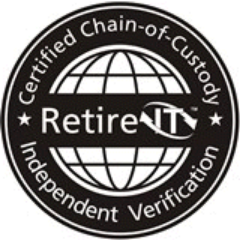Don’t risk it—Retire-IT! We champion Zero Trust ITAD, ensuring cybersecurity through rigorous chain-of-custody verification.