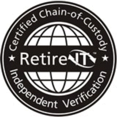 Proof, not a promise. Retire-IT is the leading ITAD chain-of-custody specialist.