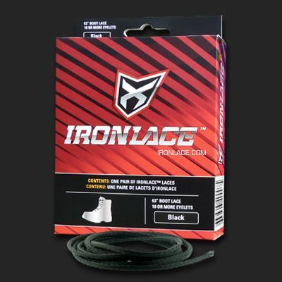 Ironlace™, quite simply the strongest laces in the world! Broken is not an option.
