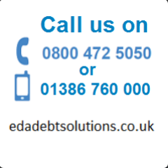 For nationwide, confidential debt help and advice for both individual and business customers tel 01386 760 000