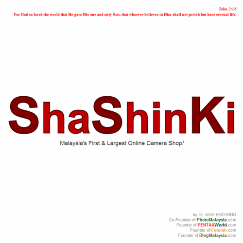 ShaShinKi Sdn Bhd - Malaysia's First & Largest Online Camera Shop!

shop@https://t.co/0SSGuyyNyh 
+60167627788
https://t.co/0SSGuyyNyh
