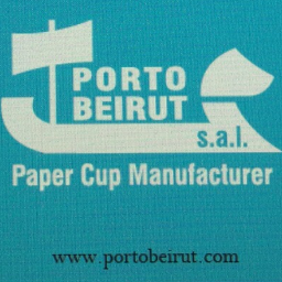 PortoBerut's profile picture. Portobeirut Printed paper cup is a Lebanese manufacturer of bespoke printed paper cups,  fast turn around in 48 hrs with our express service, full colour