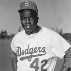 wharwood22's profile picture. I was the first black person to play in the mlb for the dodgers. My children names are Sharon Robinson and David Robinson and finally Jackie Robinson JR