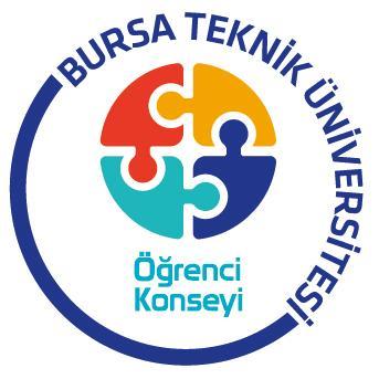 Bursa Teknik Üniversitesi Öğrenci Konseyi Resmi Sayfası