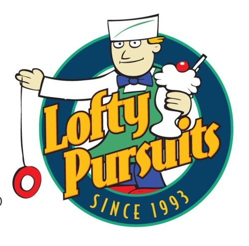 Lofty Pursuits is a unique toys store and soda fountain in Tallahassee Florida.
