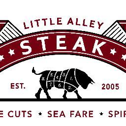 With a relaxed 1920s-inspired space, Little Alley Steak sets the perfect scene as an upscale NY bitcher-tinged steak house.