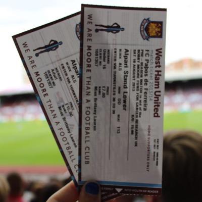 Tickets  West Ham United F.C.