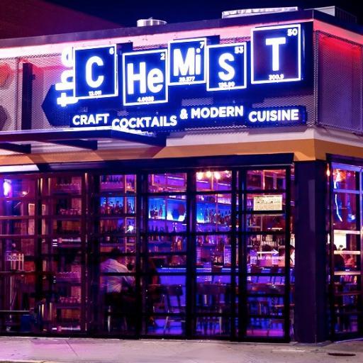 The Chemist in historic downtown Myrtle Beach, featuring casual fine dining with fun scientific twists. Featured in USA Today 10Best 2016.