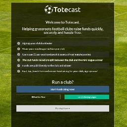 Helping grassroots football clubs raise funds quickly, interactively and hassle free.