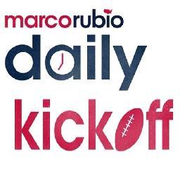 Updates from Marco Rubio's Daily Kickoff - pictures, videos, posts, quotes, and more.