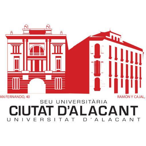 Seu Universitària Ciutat d'Alacant / Sede Universitaria Ciudad de Alicante. Centre Cultural obert a la societat / Centro Cultural abierto a la sociedad.