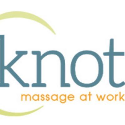 Seated Massage at Work. Happy workforce, increased productivity, reduced absence. A must for every forward-moving organisation. team@knotmassage.com