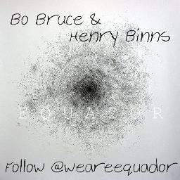 Enchanting brand new project from @bo_bruce & Henry Binns of @zero7official! Single 'Bones of Man' out 1st July! Follow @equadormusic for latest updates!