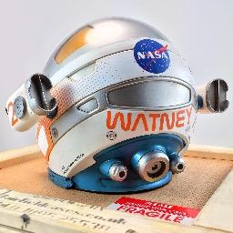 Mark Watney's helmet from 'The Martian'