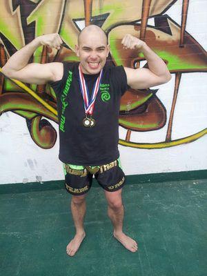 amateur Muay Thai fighter. . irsh/filipino living in England.