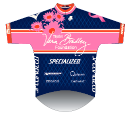 Professional women's cycling team, sponsored by the Vera Bradley Foundation for Breast Cancer, focused on winning races + raising $$ for breast cancer research